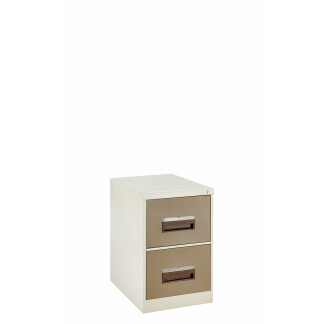 Two drawer steel filing cabinets