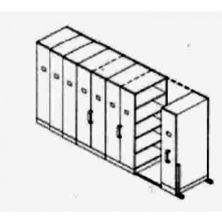 Bulk filing units with eight bays.