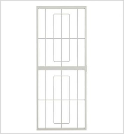 Type 4 Security Gate (Lockable)-1950mm(H) x 770mm(W)-White.