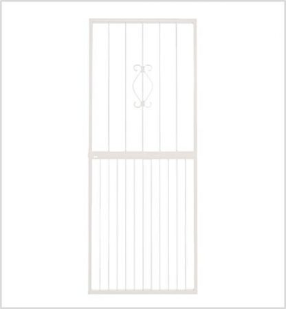 Type 6 Security Gate (Lockable) 1950mm(H) x 770mm(W)-White.