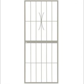 Type 3 Security Gate (Lockable) 1950mm(H) x 770mm(W)-White.