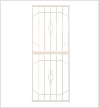 Type 8 Security Gate (Lockable) 1950mm(H) x 770mm(W)-White.