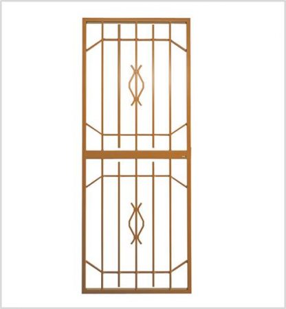Type 8 Security Gate (Lockable) 1950mm(H) x 770mm(W)-Bronze.